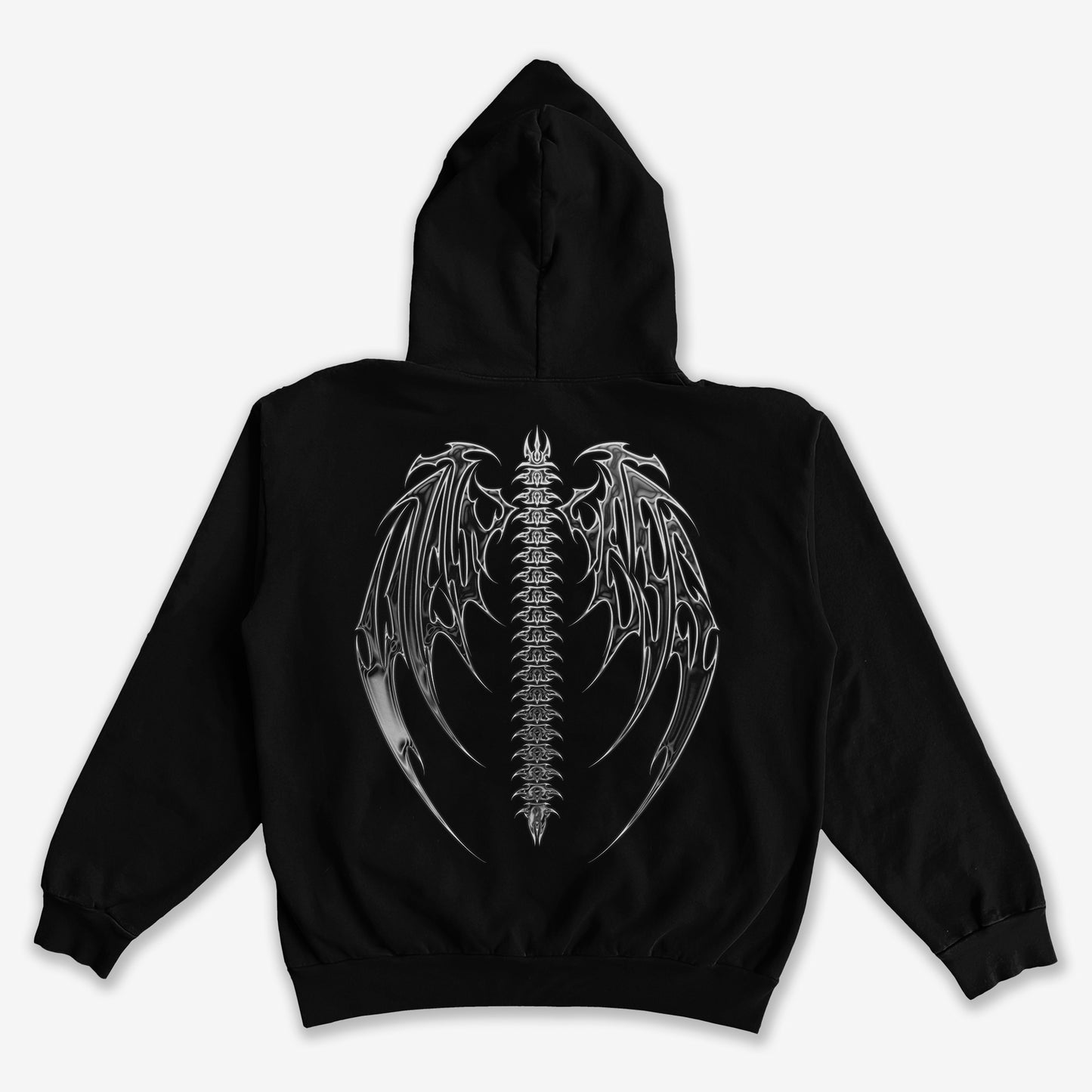 FLESH & BONE HEAVY HOODED SWEATSHIRT